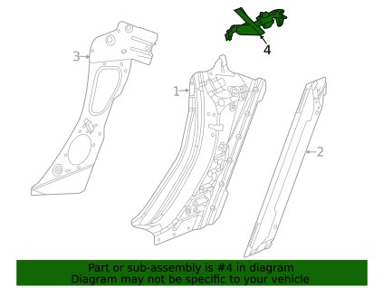 Chevrolet Corvette C8 F Přepážka 84680310