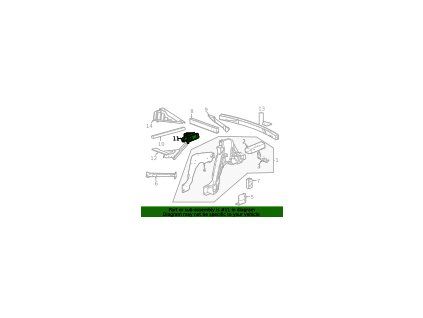 Support Chevrolet Corvette C8 F