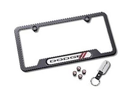 Dodge Fekete rendszámkeret (készlet)