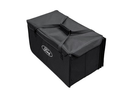 Organizzatore pieghevole Ford Cargo, tessuto nero con ovale Ford bianco su entrambi i lati 2 831 575