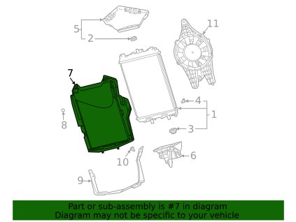 Chevrolet Corvette C8 Přívodní potrubí vzduchu 23428550, 84657666, 84762893, 84888414