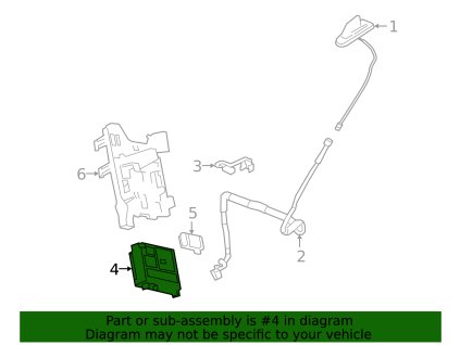 Chevrolet Corvette C8 Moduł sterowania telefonem komórkowym 85655373, 86803979