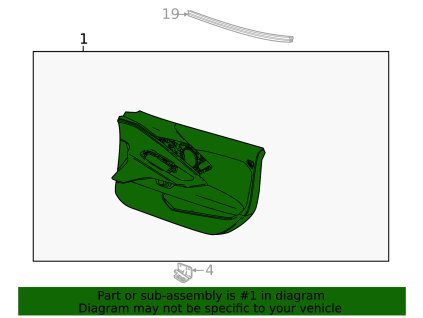 Chevrolet Corvette C8 F Oříznutí 84936069, 84986055, 84999120, 85108661