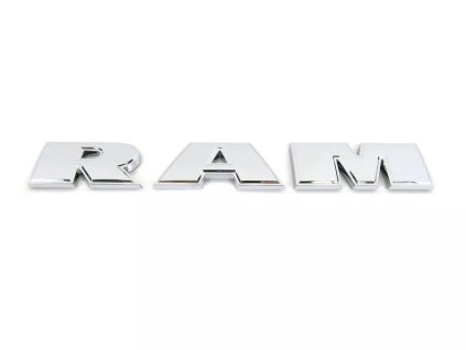 RAM DS CHROME NAMEPLATE
