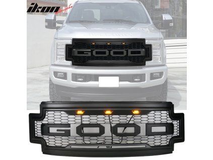 Ford-250 Ford-350 R Style 2017-2019 Calandre noir mat