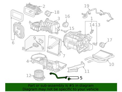 Chevrolet Corvette C8 F (S) hadice 84228874, 84893141