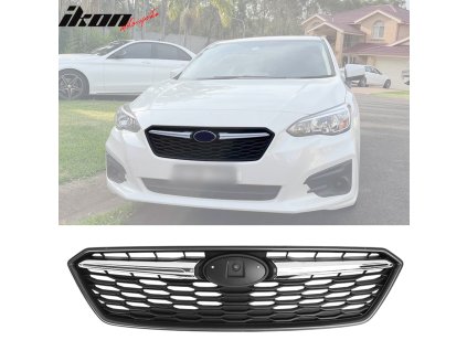 Subaru Impreza OE 2017-2019 Mřížka masky chladiče šedá s chromovaným ABS