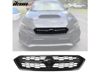 Subaru WRX Gloss Black STI Style 2018-2021 Mřížka masky chladiče ABS