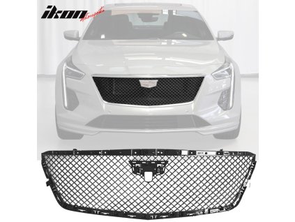 Cadillac CT6 V Style 2019-2020 Front Grill Mesh Glossy ABS