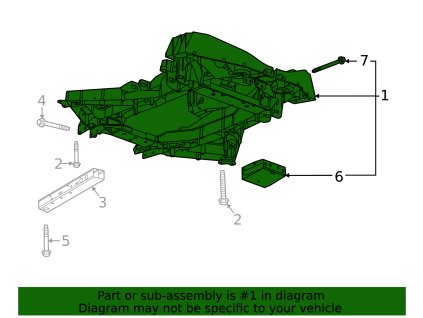 Chevrolet Corvette C8 Křížový díl 84693016, 84755422, 84911261, 85541166, 85583037