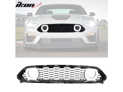 Ford Mustang Mach 1 2021-2023 Hűtőrács fekete LED-es lámpával ABS