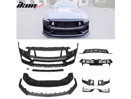 Ford Mustang 2024-2025 Kit de conversion de grille de calandre style Dark Horse PP