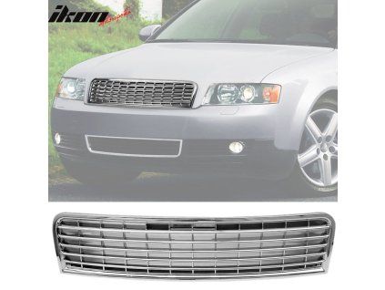 Audi A4 2002-2005 Grille de calandre chromée ABS