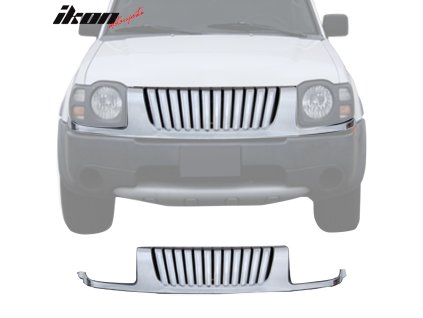 Nissan Xterra 2002-2004 Mřížka masky chladiče vertikální chrom ABS