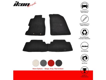 Honda Civic 2001-2005 Textilní koberce 3dílná sada nylon černá