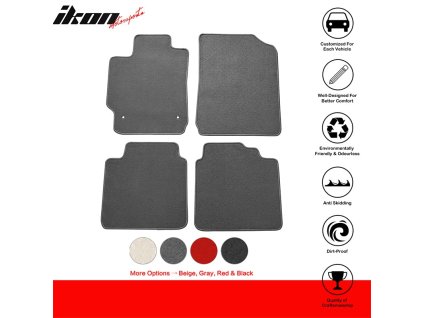 Toyota Camry 2007-2011 Textilní koberce 4dílná sada nylon šedá