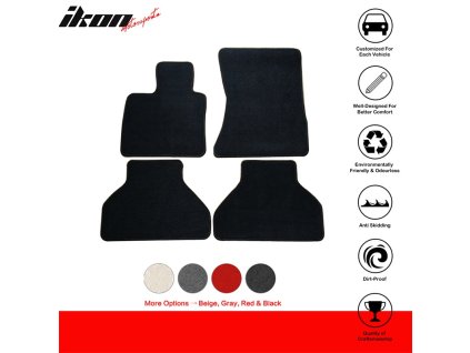 BMW E70 X5 2007-2012 Textilní koberce nylon černá