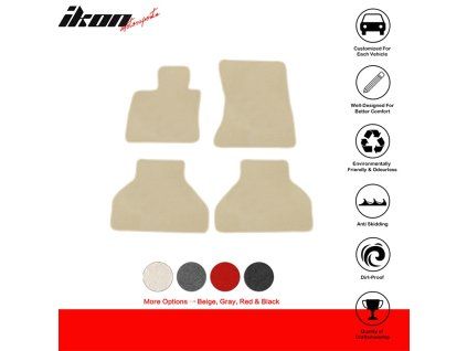 BMW E70 X5 2007-2012 Tapis textile nylon beige