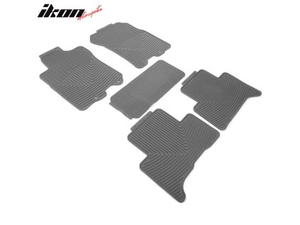 Toyota FJ Cruiser 2007-2014 Gumové koberce 5dílná sada šedá