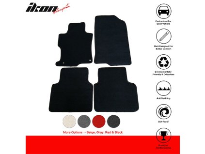 Honda Accord Sedan 4-Door 2008-2012 Textilní koberce 4dílná sada nylon černá
