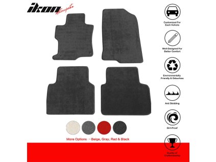 Honda Accord Sedan 4-Door 2008-2012 Textilní koberce 4dílná sada nylon šedá