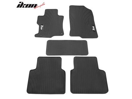 Honda Accord Sedan 4-Door 2008-2012 Gumové koberce 4dílná sada černá