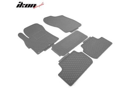 Mitsubishi Lancer 2008-2017 Tapis en caoutchouc gris