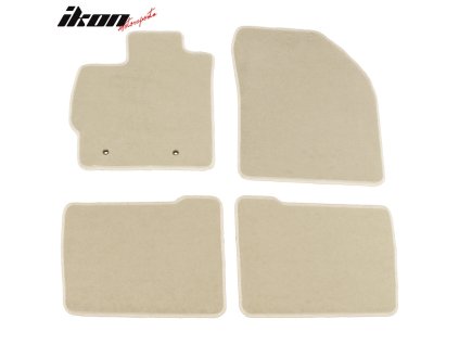 Toyota Prius 2010-2011 Textilní koberce 4dílná sada nylon béžová