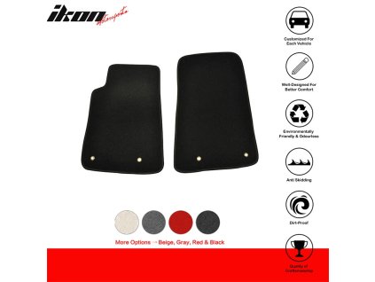 Chevrolet Camaro 2010-2015 Textilní koberce 2dílná sada nylon černá