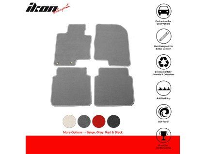 Kia Optima 2011-2015 Tapis textile jeu de 4 pièces nylon gris