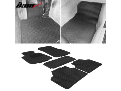 BMW F30 3 Series & F80 M3 Sedan 2012-2018 Gumové koberce černá