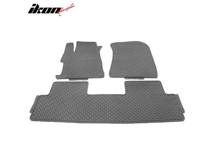Honda Civic 2012-2015 Gumové koberce šedá