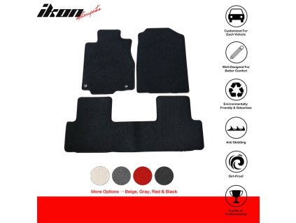 Honda CRV 2012-2016 Textilní koberce 3dílná sada nylon černá