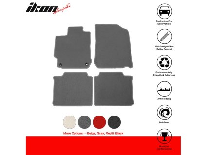 Toyota Camry 2012-2017 Textilní koberce 4dílná sada nylon šedá