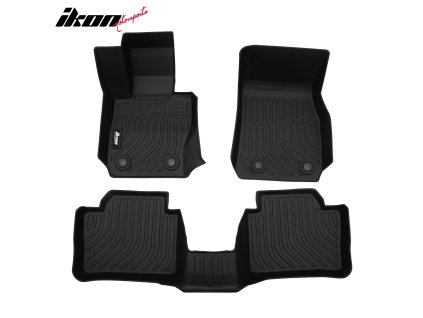 BMW 3-Series Sedan F30 AWD 2012-2018 Gumové koberce TEP 3D černá