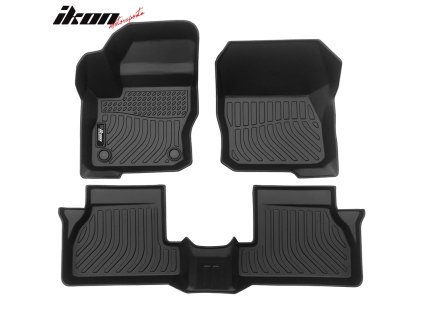 Ford Focus 2012-2018 Gumové koberce TPE 3D černá