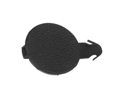 Chevrolet Camaro 6.gen Černý kryt přístupového otvoru pro šrouby přední podlahové konzoly na straně spolujezdce