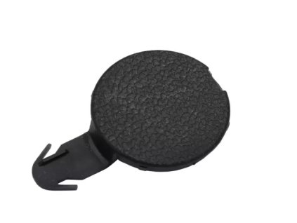 Chevrolet Camaro 6.gen Capac negru pentru orificiul de acces la șuruburile consolei frontale de podea pe partea șoferului