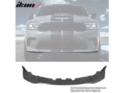 Dodge Durango 2021-2024 Front Lip Hellcat Style PP Splitter Matte Black