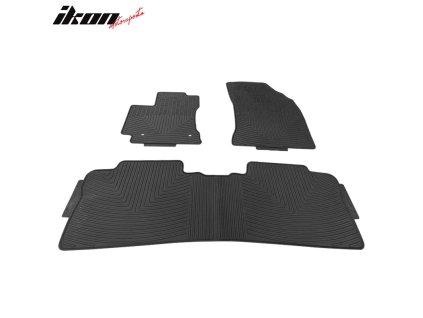 Toyota Corolla 2014-2019 Gumové koberce černá