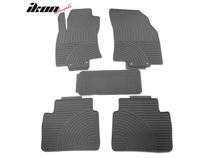 Nissan Rogue 2014-2020 Gumové koberce šedá