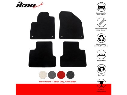 Jeep Cherokee 4DR 2014-2023 Textilní koberce nylon černá