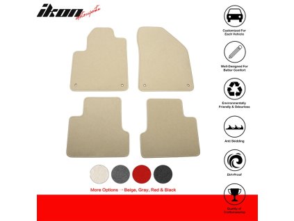 Jeep Cherokee 4DR 2014-2023 Textilní koberce nylon béžová