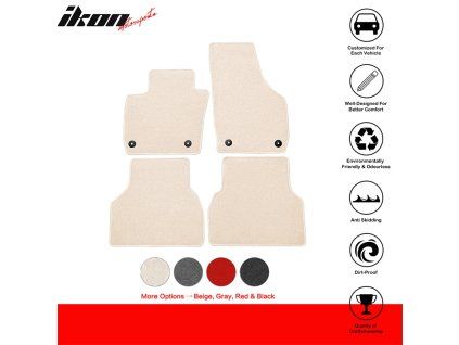 Audi Q3 2015-2018 Tapis textile nylon beige