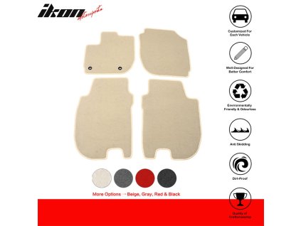 Honda Fit 2015-2018 Textilní koberce 4dílná sada nylon béžová