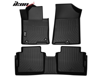 Hyundai Sonata 2015-2019 Kia Optima2016-2020 Gumové koberce TPE 3D černá