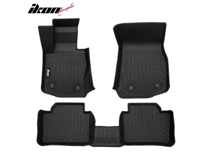 BMW 4-Series Gran Coupe F36 AWD 2015-2020 Gumové koberce TPE 3D černá