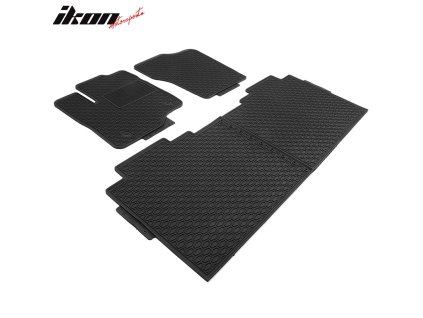Ford F-150 Crew Cab 2015-2024 Gumové koberce černá