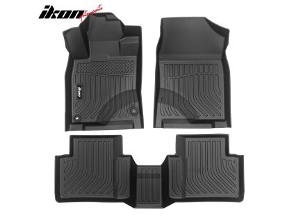 Honda Civic Sedan Hatchback 2016-2021 Gumové koberce TPE černá