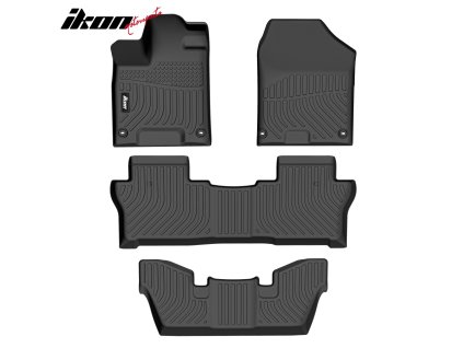 Honda Pilot 2016-2023 Gumové koberce TPE 3D černá